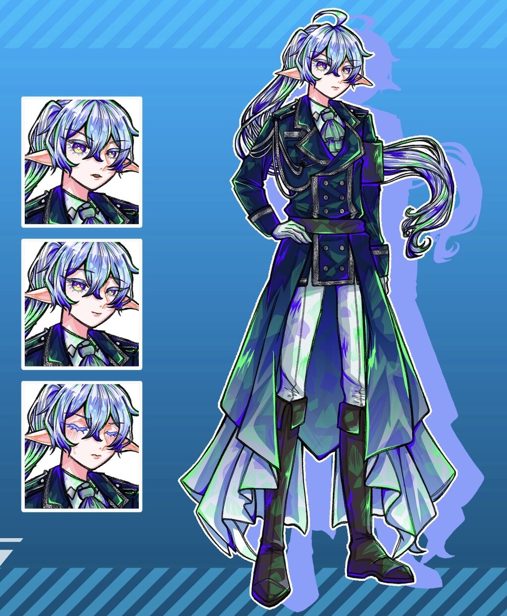 一からでもOK！キャラクターデザイン承ります 極彩色の塗りが特徴的！あなた好みのキャラクターを作成します！ イメージ6