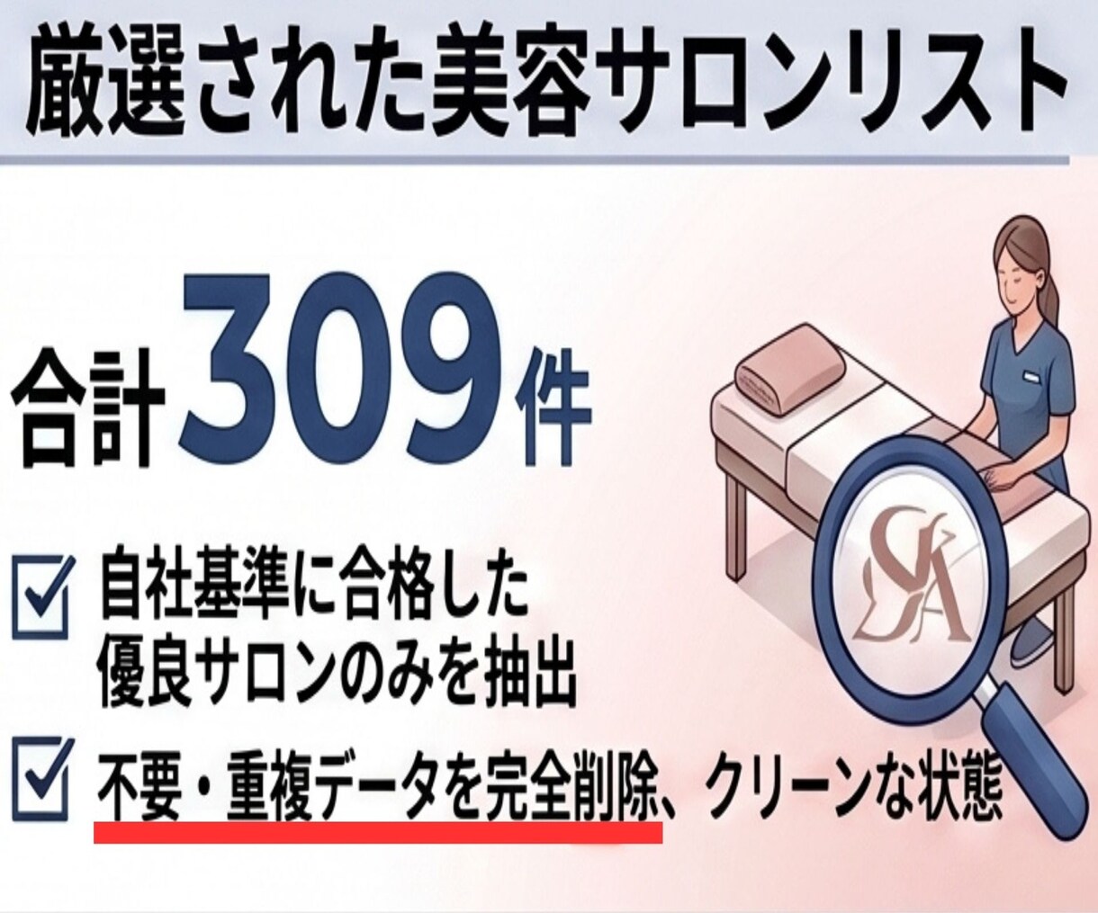 即納!都心5区の美容室・サロン営業リスト提供します 評価・口コミ数あり!高単価営業に直結する最新リスト イメージ3