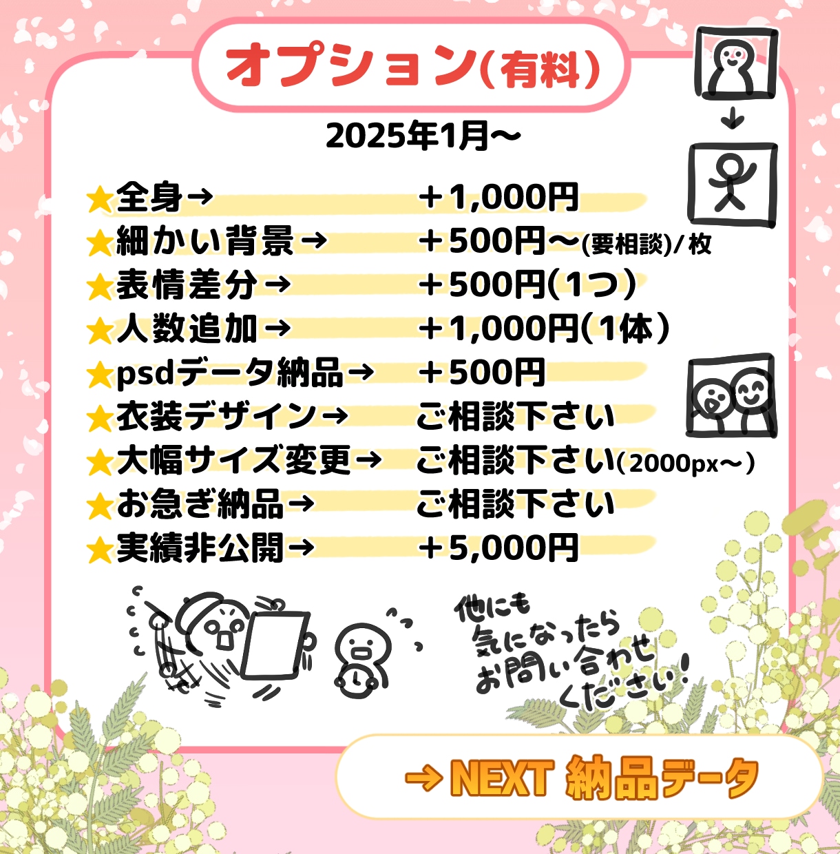 アイコン・ミニキャラ　可愛いイラスト制作します 商用・二次利用OK！SNSやブログ・動画、グッズなど イメージ4