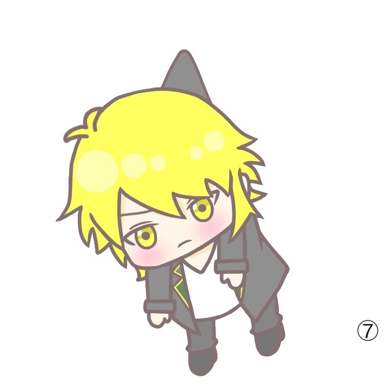 SNS用のかわいいアイコン描きます TwitterなどのSNSで使えるちびキャラアイコン描きます イメージ7