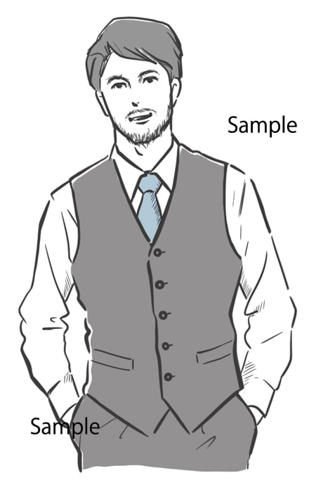 抜け感のあるクールなイラスト描きます SNSアイコン・名刺・WEBサイトの挿絵などに♪ イメージ2