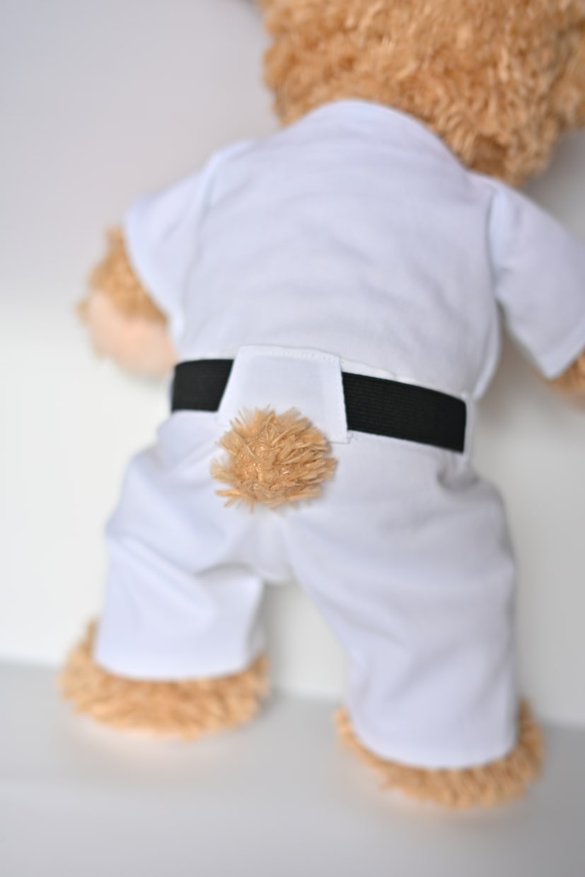 実物ユニフォームをぬい衣装にリメイクします 卒団・引退記念に！お子様の大切な実物ユニフォームをお仕立て イメージ9