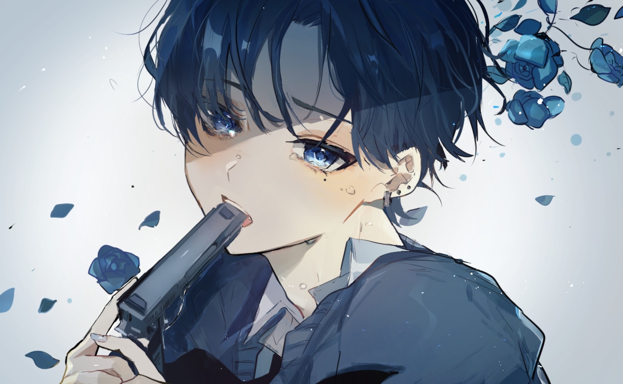アイコン、MV等の1枚絵のイラスト作成します 歌ってみた、オリジナル曲等のイラスト制作をします！他相談可 イメージ1