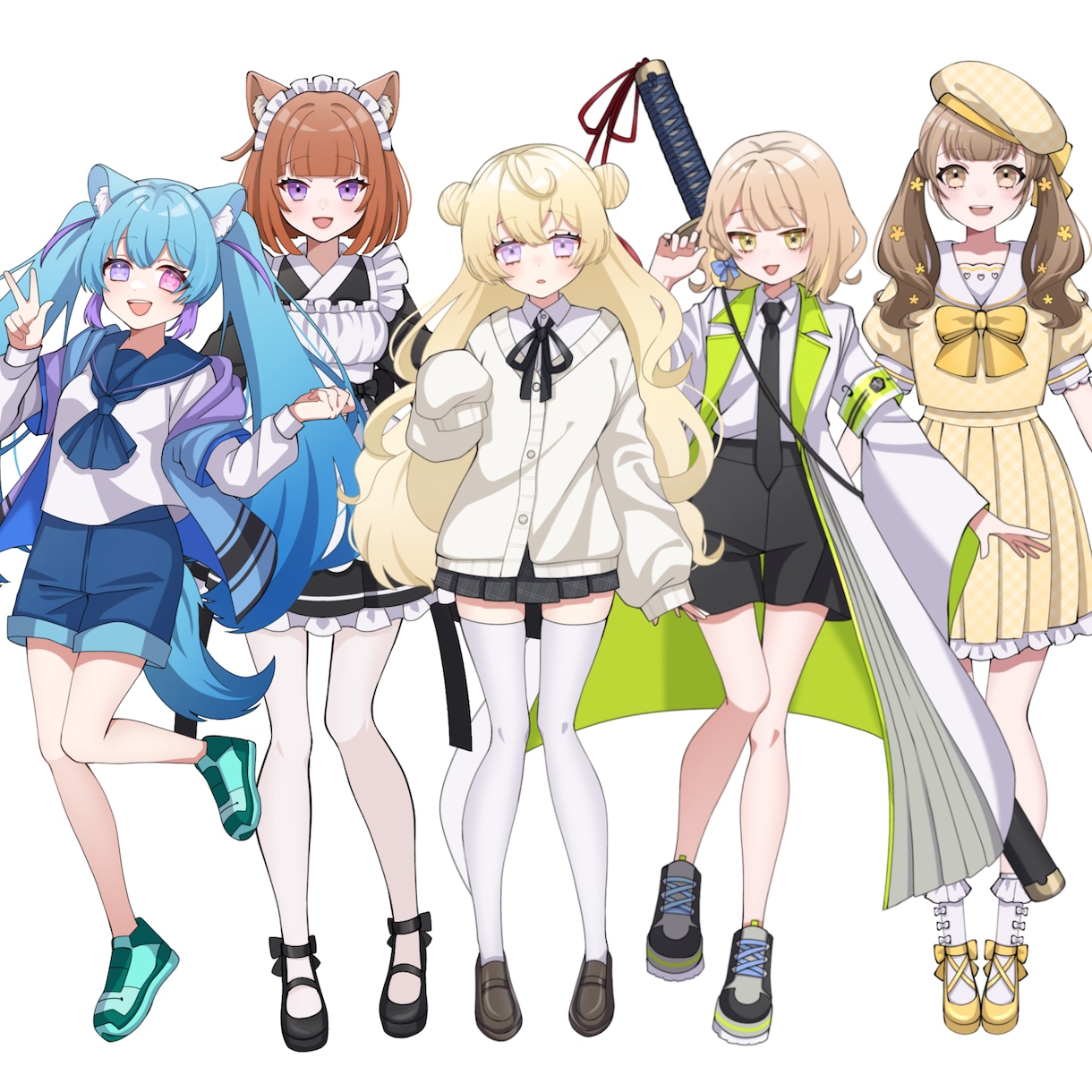 絵柄①イラスト制作致します 様々な用途で使えるポップで目を引く鮮やかなイラスト！ イメージ8