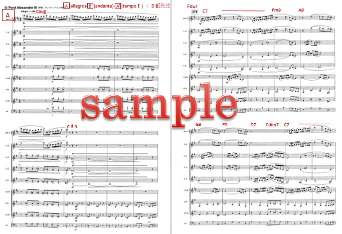 楽曲分析（アナリーゼ）いたします クラシックでもポップスでもOK。演奏や音楽指導のヒントに！ イメージ2