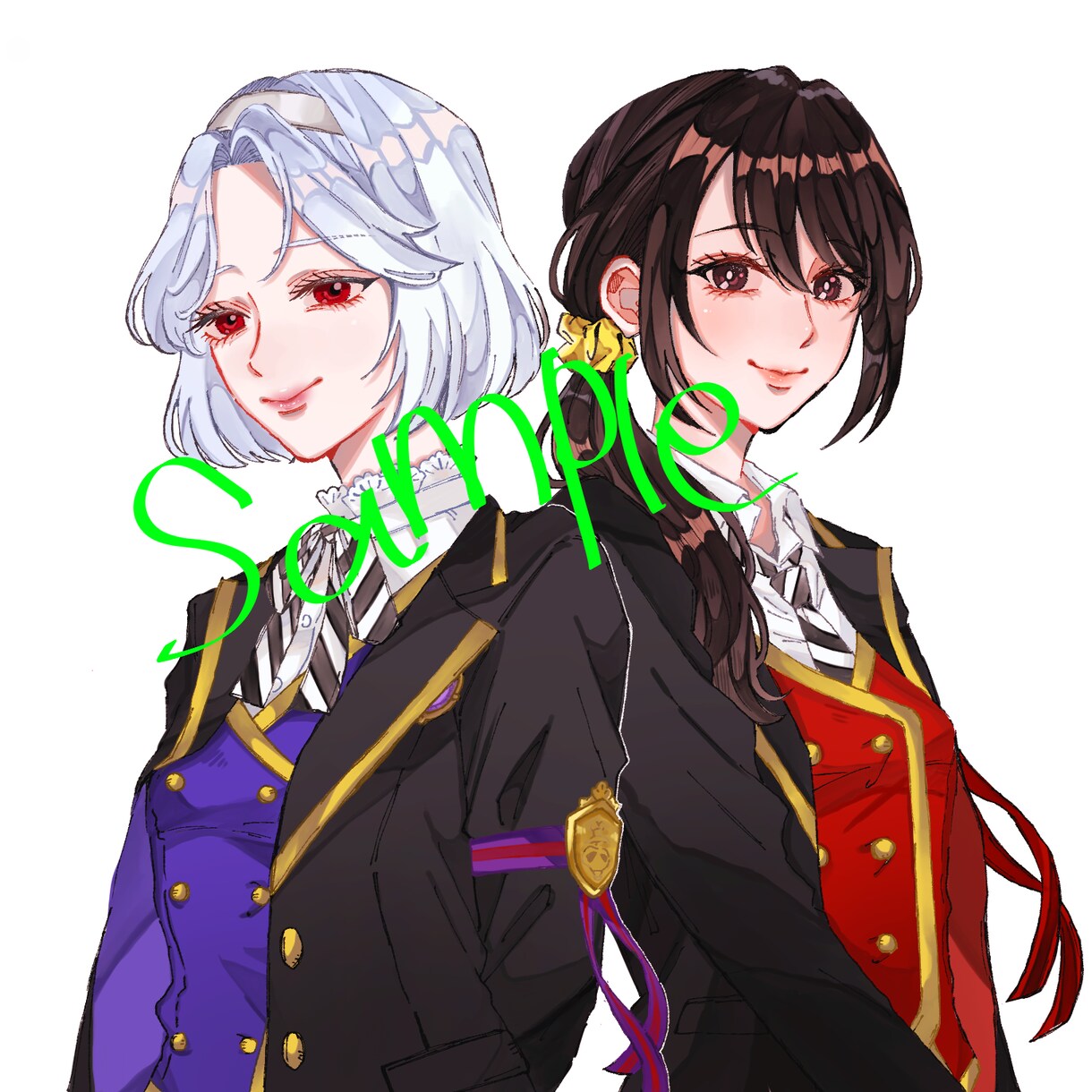 かわいい　SNS アイコン、イラスト作成します 簡単な小物無料！SNSアイコンなど色々な場面でお使いください イメージ7