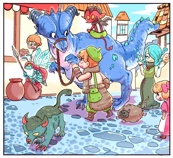 人物やオリキャラを可愛く描きます SNSアイコンや名刺挿絵を可愛くポップな感じに！ イメージ2