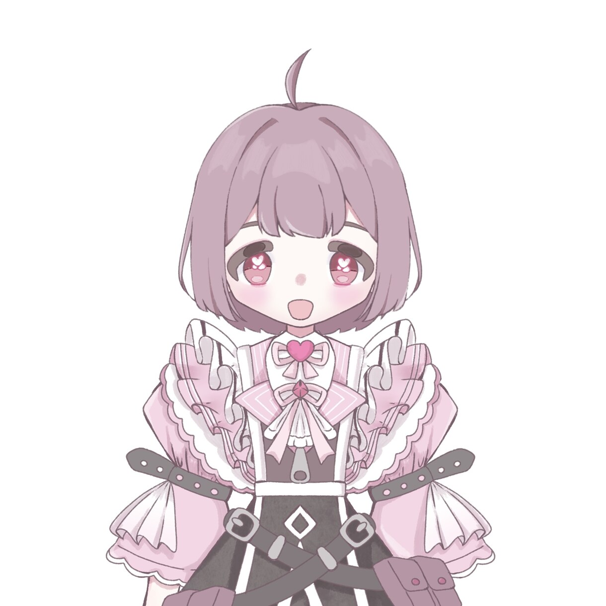 あなただけの可愛くてポップな立ち絵を描きます デザインから動作確認までお手伝いします！ イメージ1