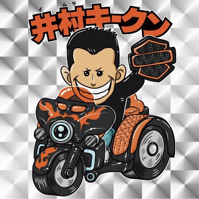 ビックリマン風イラストステッカー作成致します あなただけのオリジナルキラキラシール100枚 イメージ3