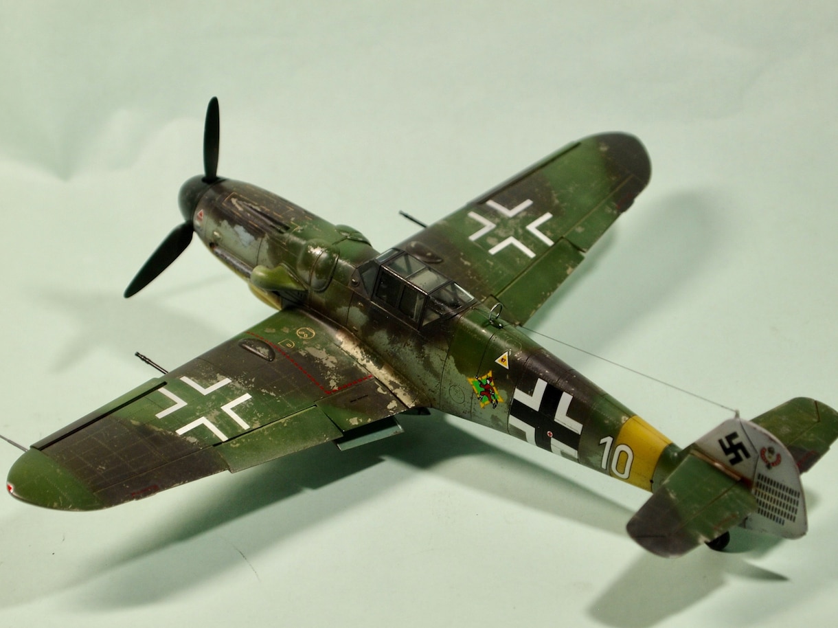 1/48大戦機1/35戦車プラモデル製作承ります 剥がし加工、ウエザリング等のダメージ塗装を得意としています。 イメージ7