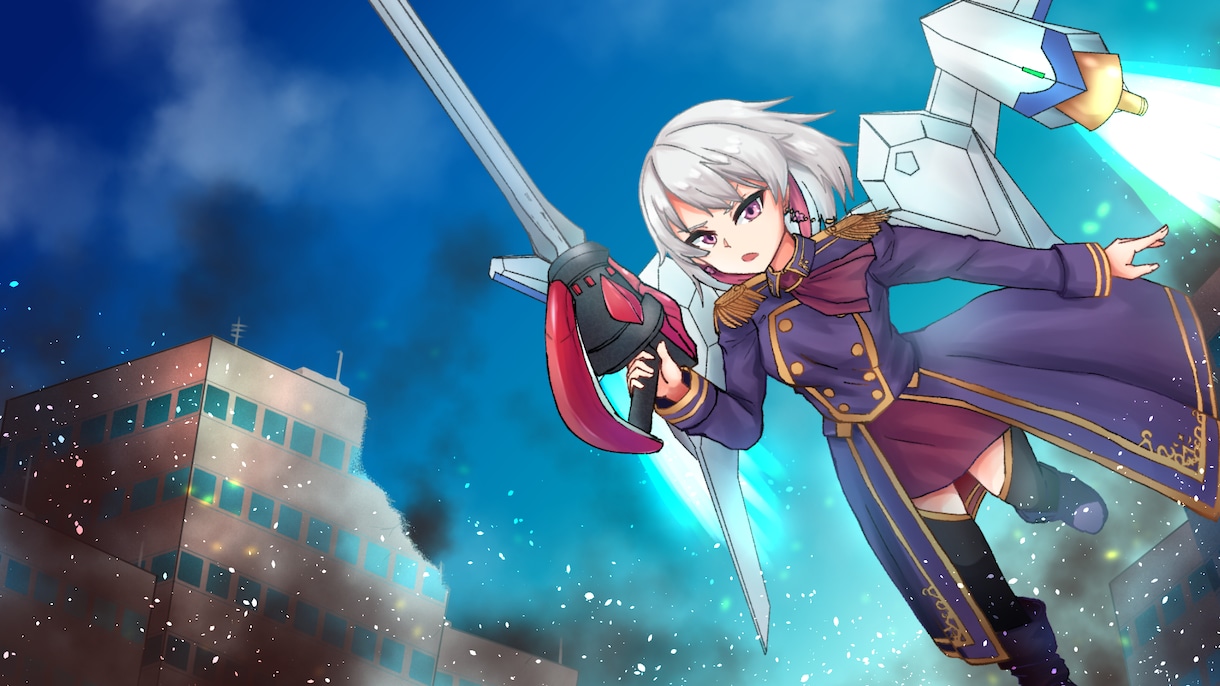 イラスト作成承ります 一枚絵、サムネイル用のイラスト作成いたします！ イメージ4