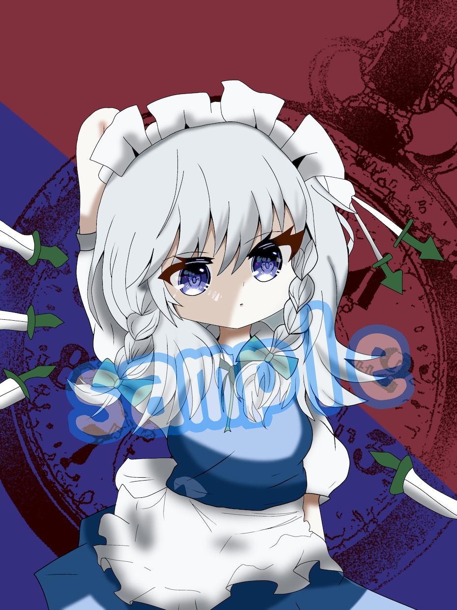 1枚絵やアイコン制作行います チビキャラが得意です！立ち絵の依頼も受け付けてます イメージ4