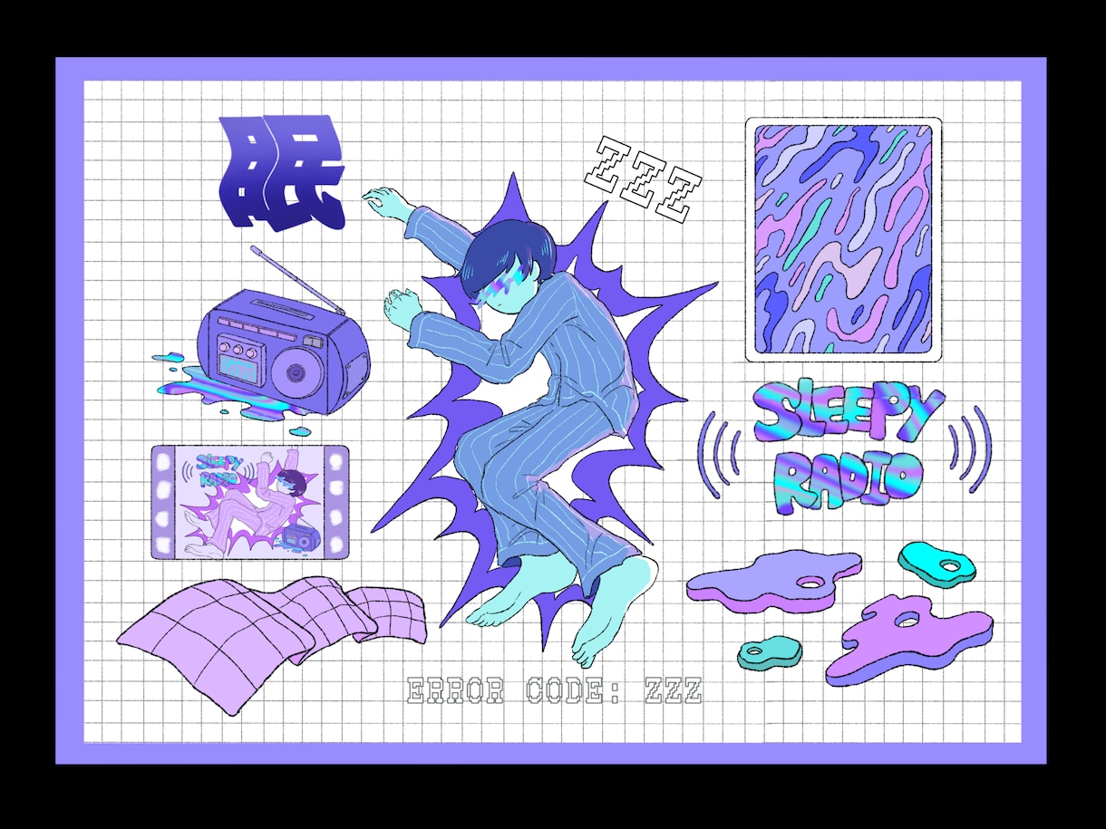 個性的で一味違ったイラスト描きます アナログ感が残った雰囲気はいかがでしょうか イメージ3