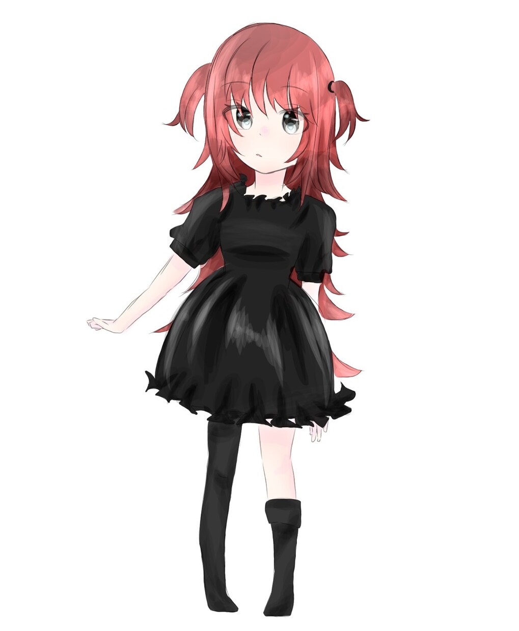 かわいい絵を描きます 幼い女の子と男の子が得意です。 イメージ1