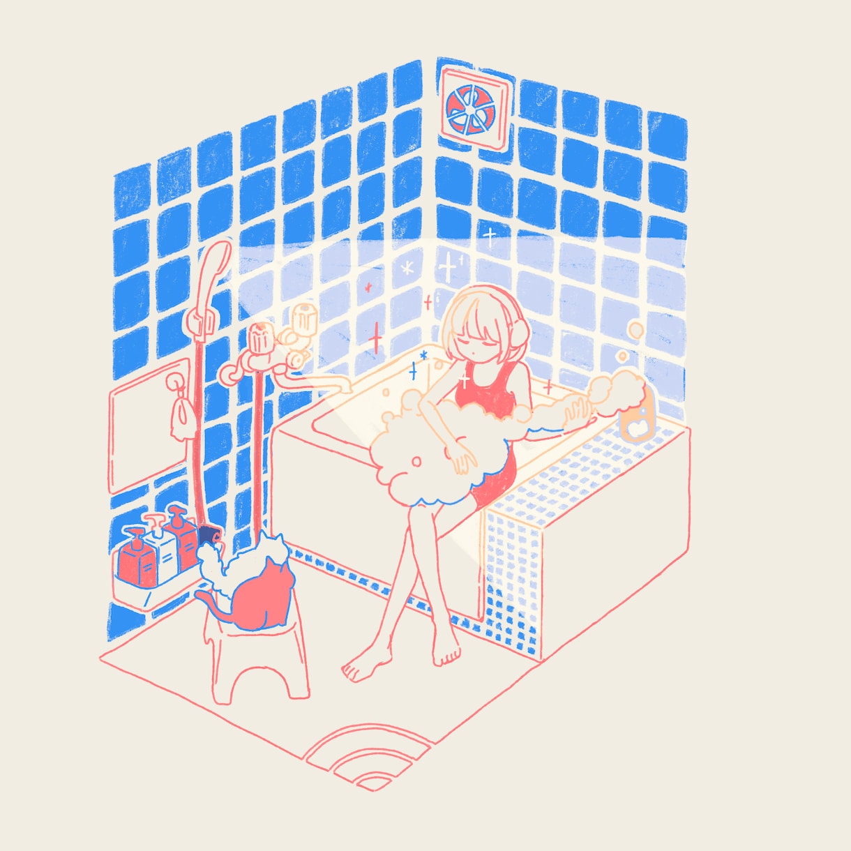 ゆるいシンプルイラストを作成します ＳＮＳアイコン・動画用サムネイルなど制作します イメージ5