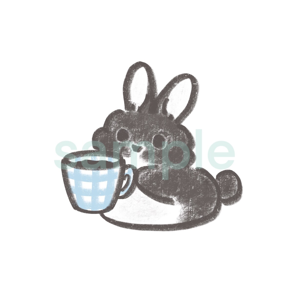 ゆるいシンプルなペット・動物のイラスト描きます #手書き #シンプル #かわいい イメージ6