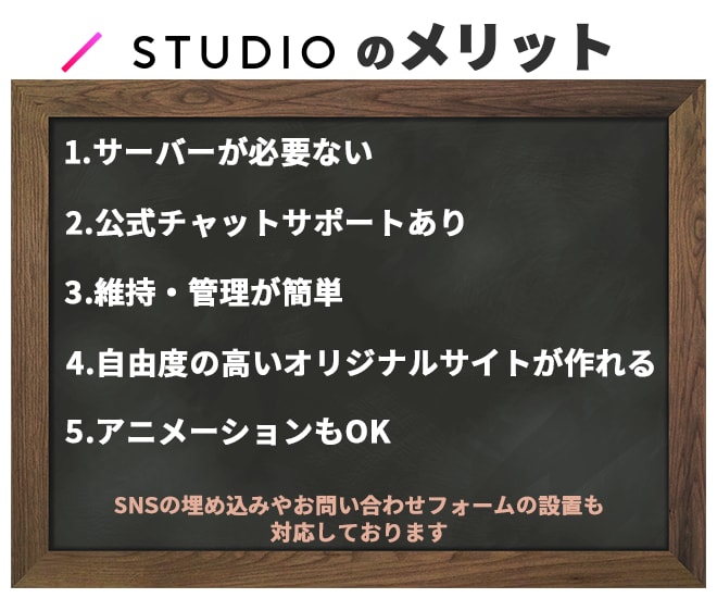 STUDIOでスマホ対応おしゃれなHPを作成します ＼丸投げOK／見た目も操作性も優れたHPを制作いたします イメージ2