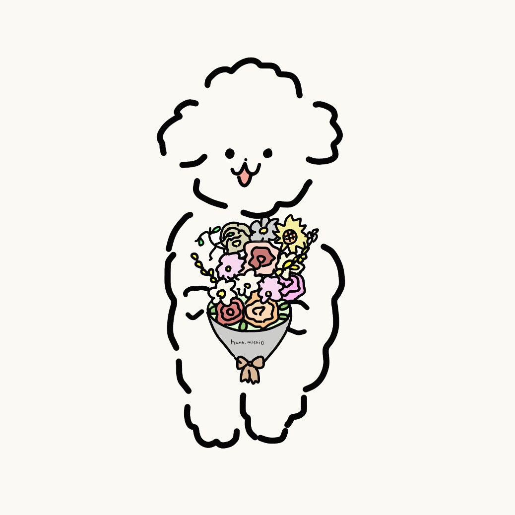 ペット、わんちゃんのイラスト描きます ゆるっとわんちゃんのイラストが得意です イメージ3