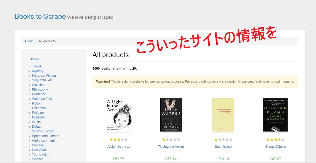 Webサイト情報を収集しExcel・CSVにします 面倒なコピペを自動化。必要なデータだけ一覧化 イメージ3