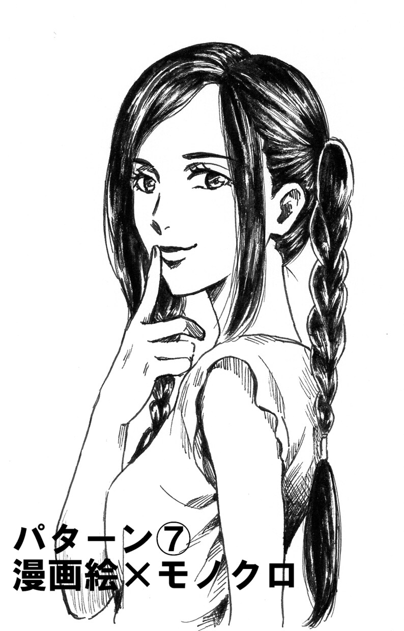 お好みのタッチ・画材で人物画を描きます プレゼントやアイコンなどに！商用利用も可！ イメージ8