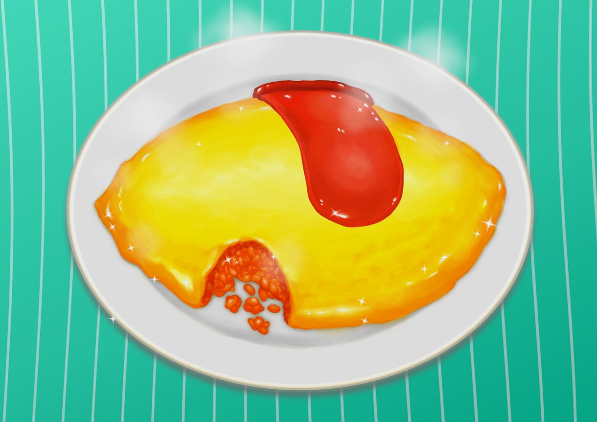商用無料！あったか可愛い料理イラストお描きします あなたの“おいしい”をイラストで再現！ イメージ1