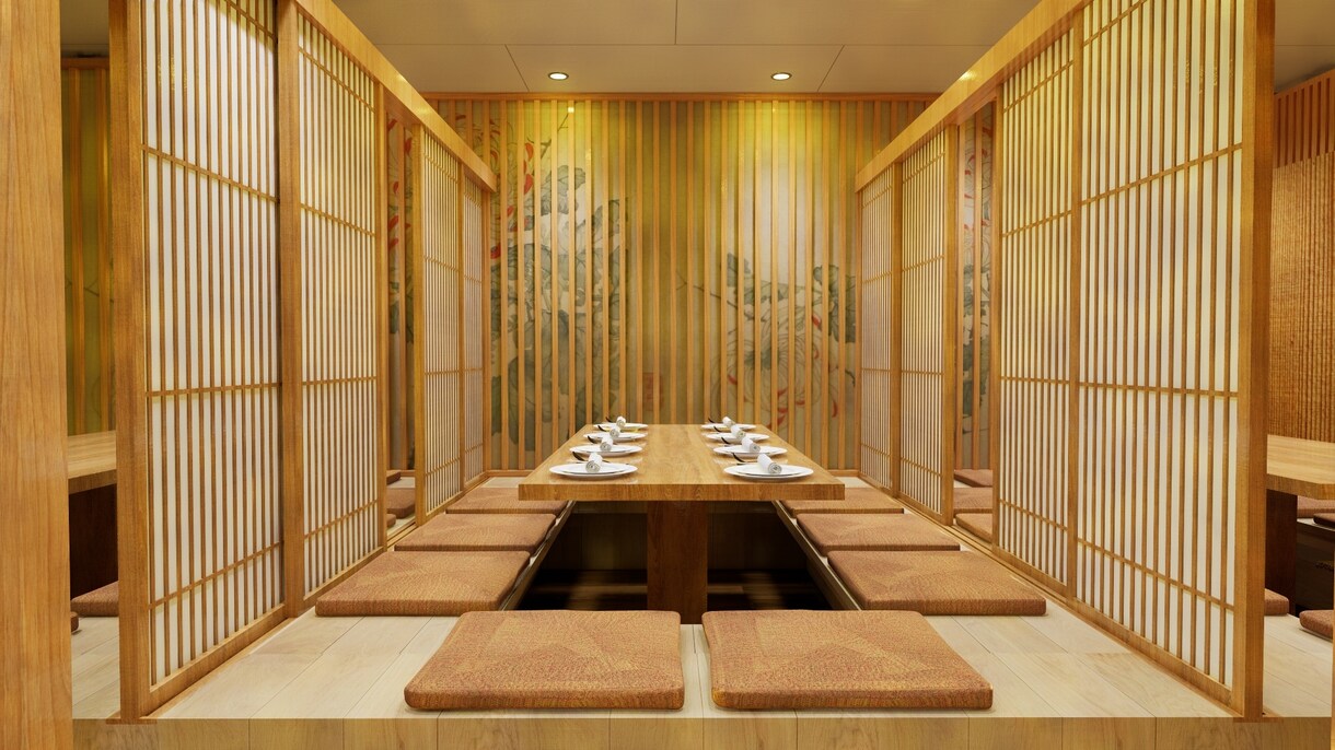 居酒屋向け｜内観パース制作 承りますます 空間の雰囲気と魅力をリアルに可視化します イメージ3