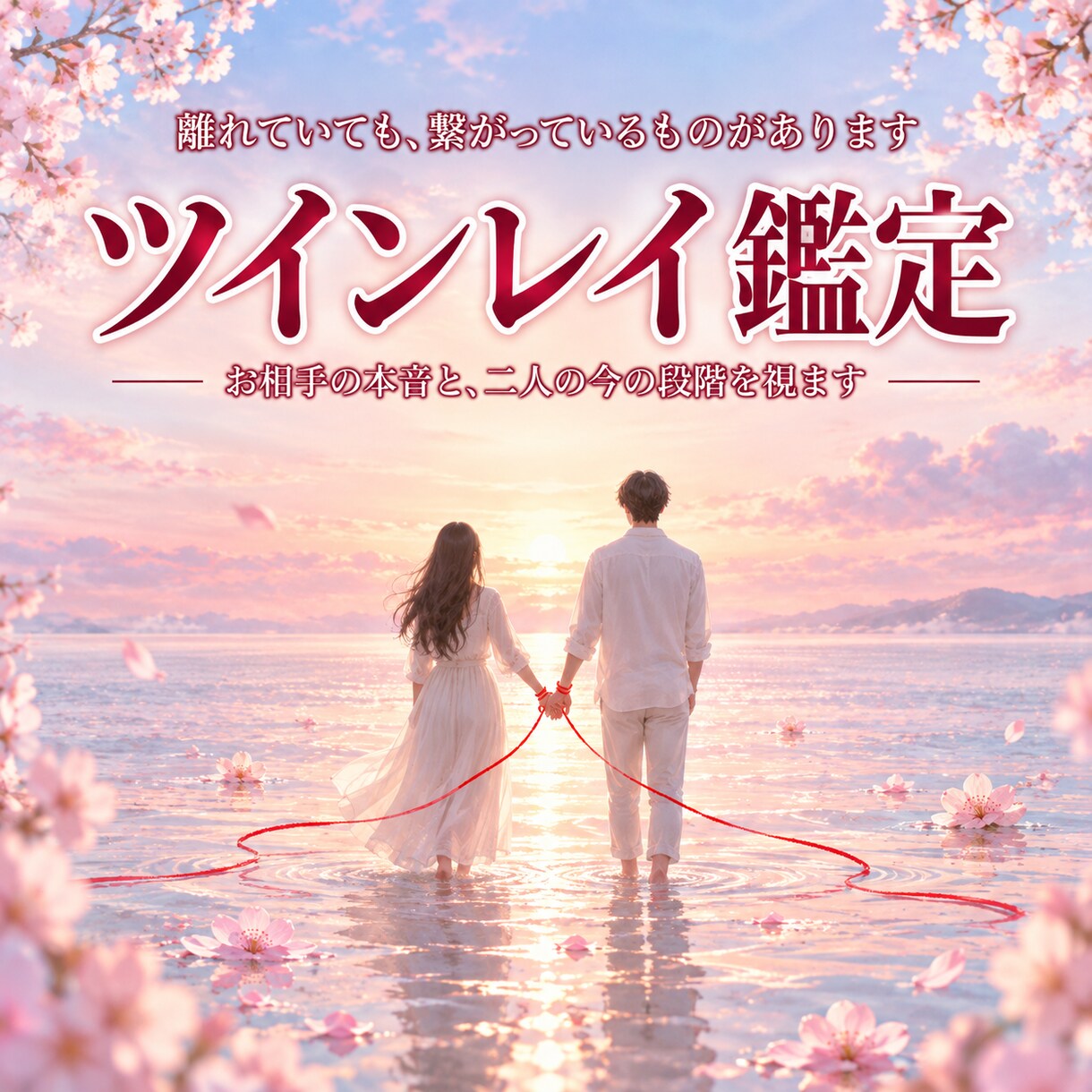 ツインレイ｜お相手の本音と、二人の今の段階を視ます 波が静まったとき、水面に映るお相手の本音 イメージ1