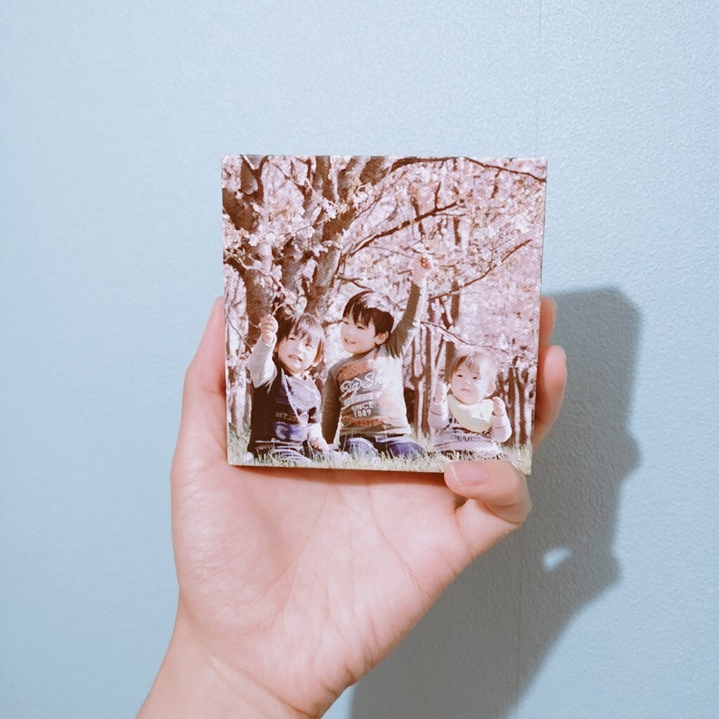 ミニチュアキャンバスパネル作ります お気に入りの写真でミニチュアキャンバスパネルを作ります イメージ1