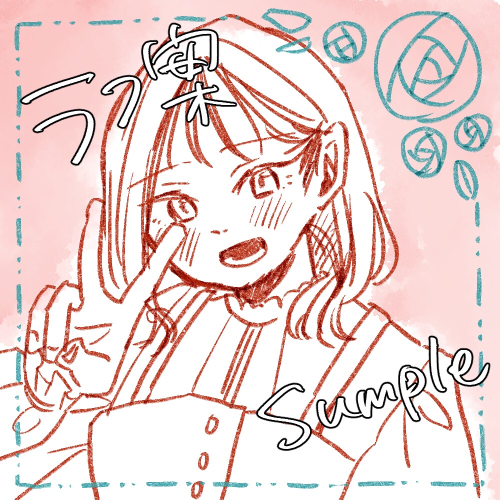 SNSにつかえるかわいいイラスト描きます お好みのイメージをお聞かせください❀ イメージ2