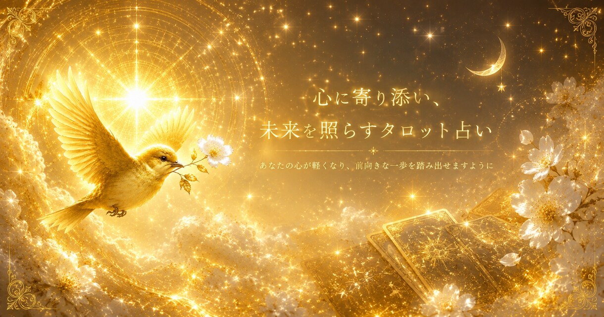 タロットで未来へのヒントをお届けしますます 心に寄り添う電話タロット占いです イメージ1