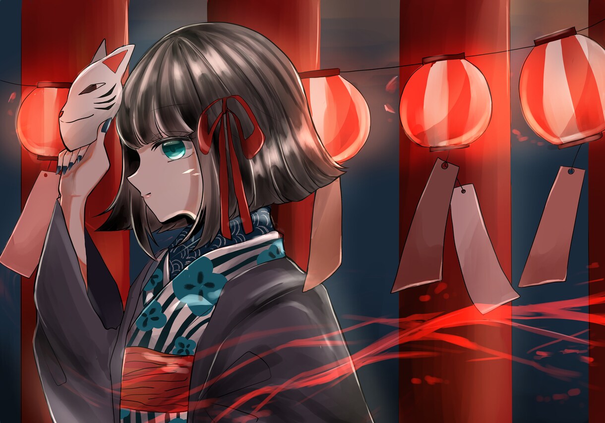 イメージ通りのイラストを高クオリティでお描きします 色彩豊かで透明感溢れるアニメ調タッチで頭の中をそのまま絵に！ イメージ2