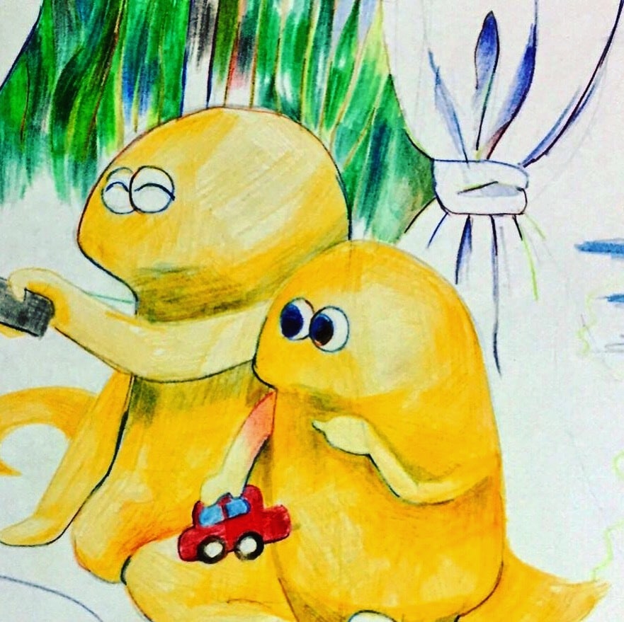 小さいお子さん向け　かわいいイラスト描きます かわいくてずっと一緒にいたい、愛らしいキャラクターを描きます イメージ3