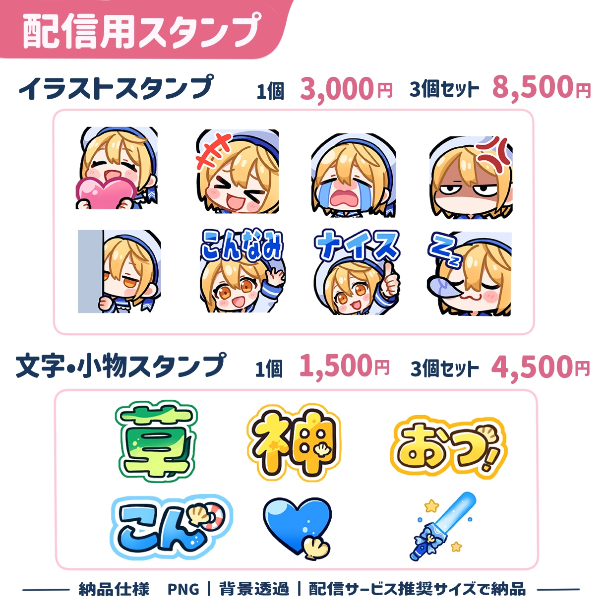 SDミニキャラ（デフォルメ）制作します 商用OK！配信・アイコン・グッズ対応 イメージ4
