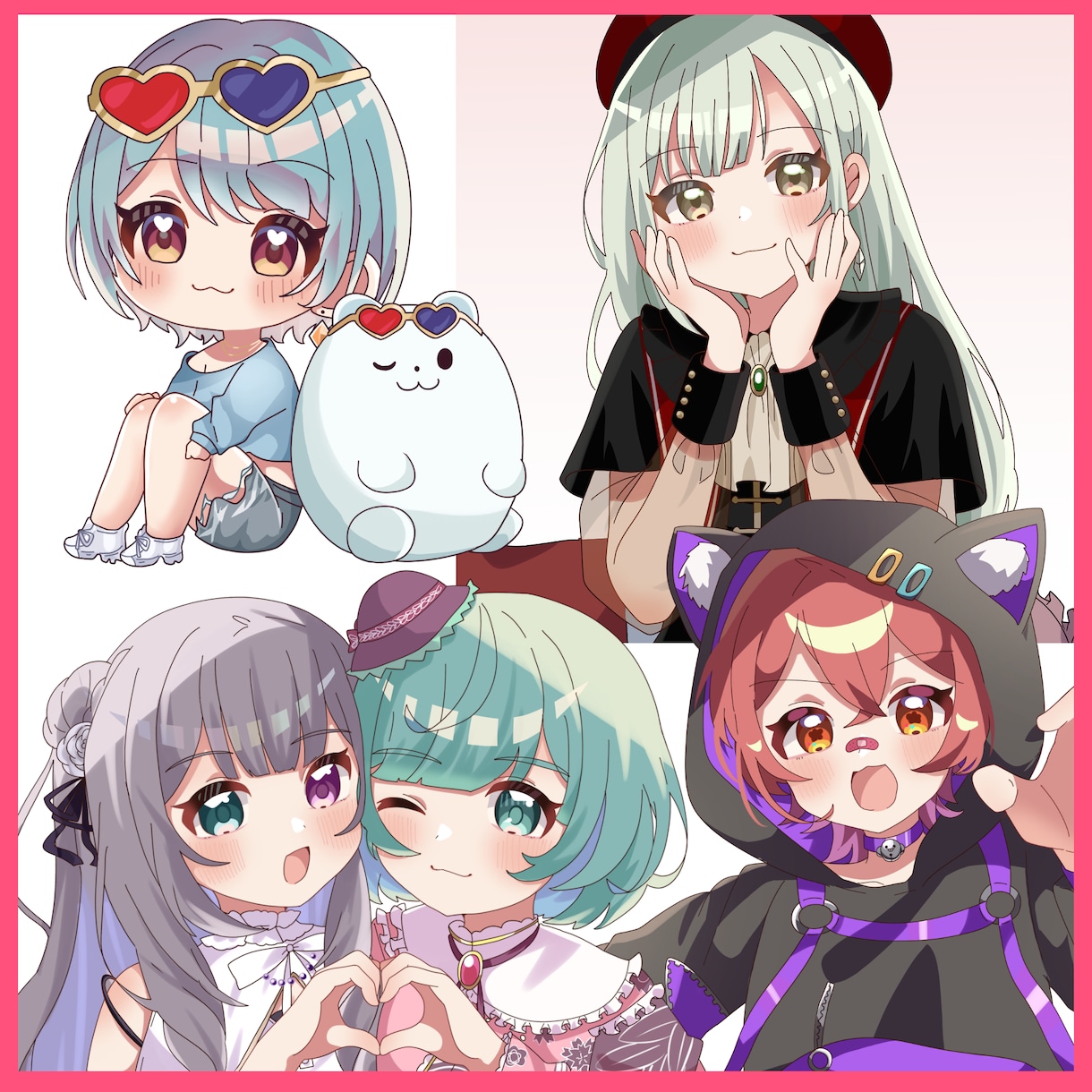 可愛いイラストを描かせていただきます 可愛いイラストと早くの納品が得意です！ イメージ1