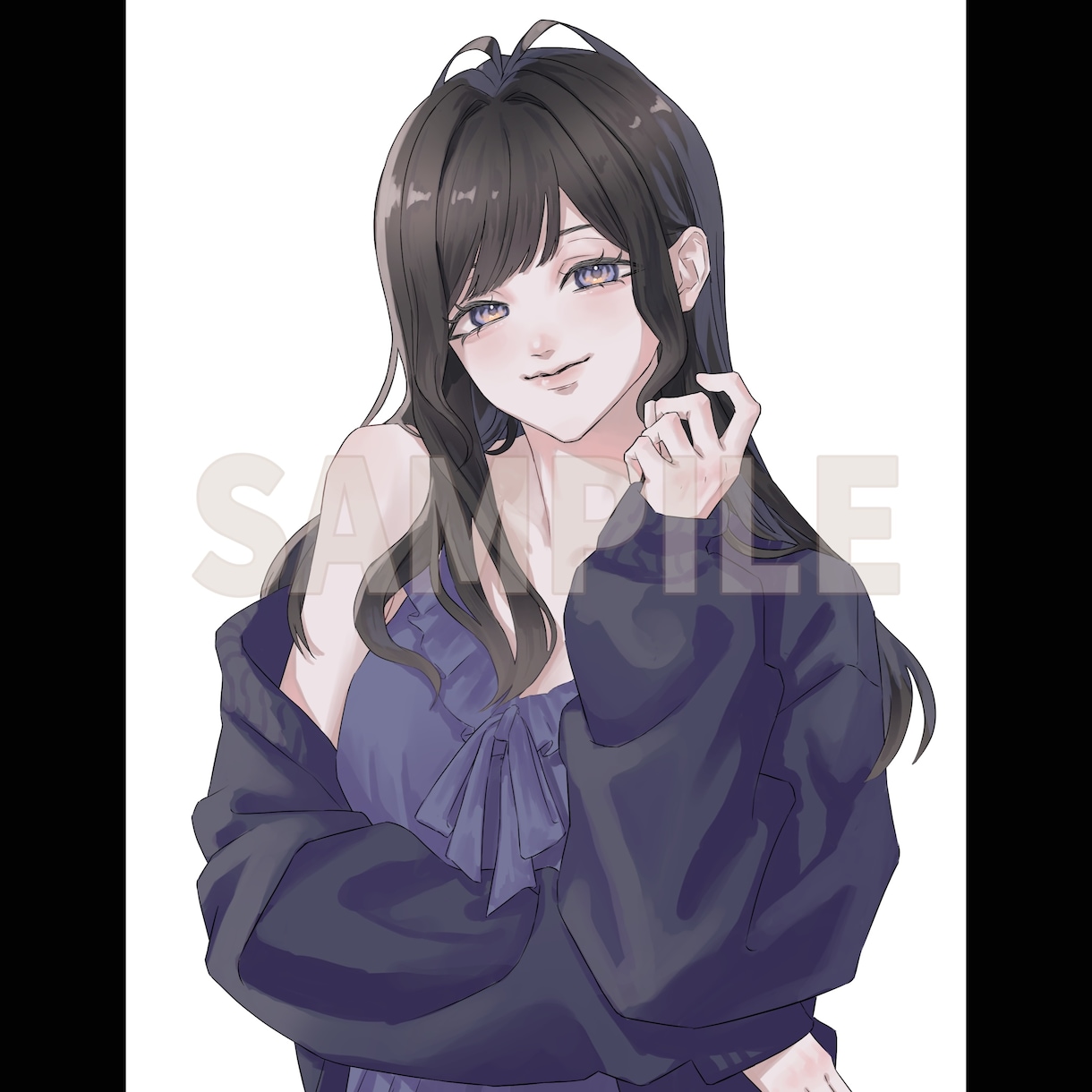 魅力的なキャラクターお描きします SNSやYouTube等のアイコンにいかがですか イメージ3