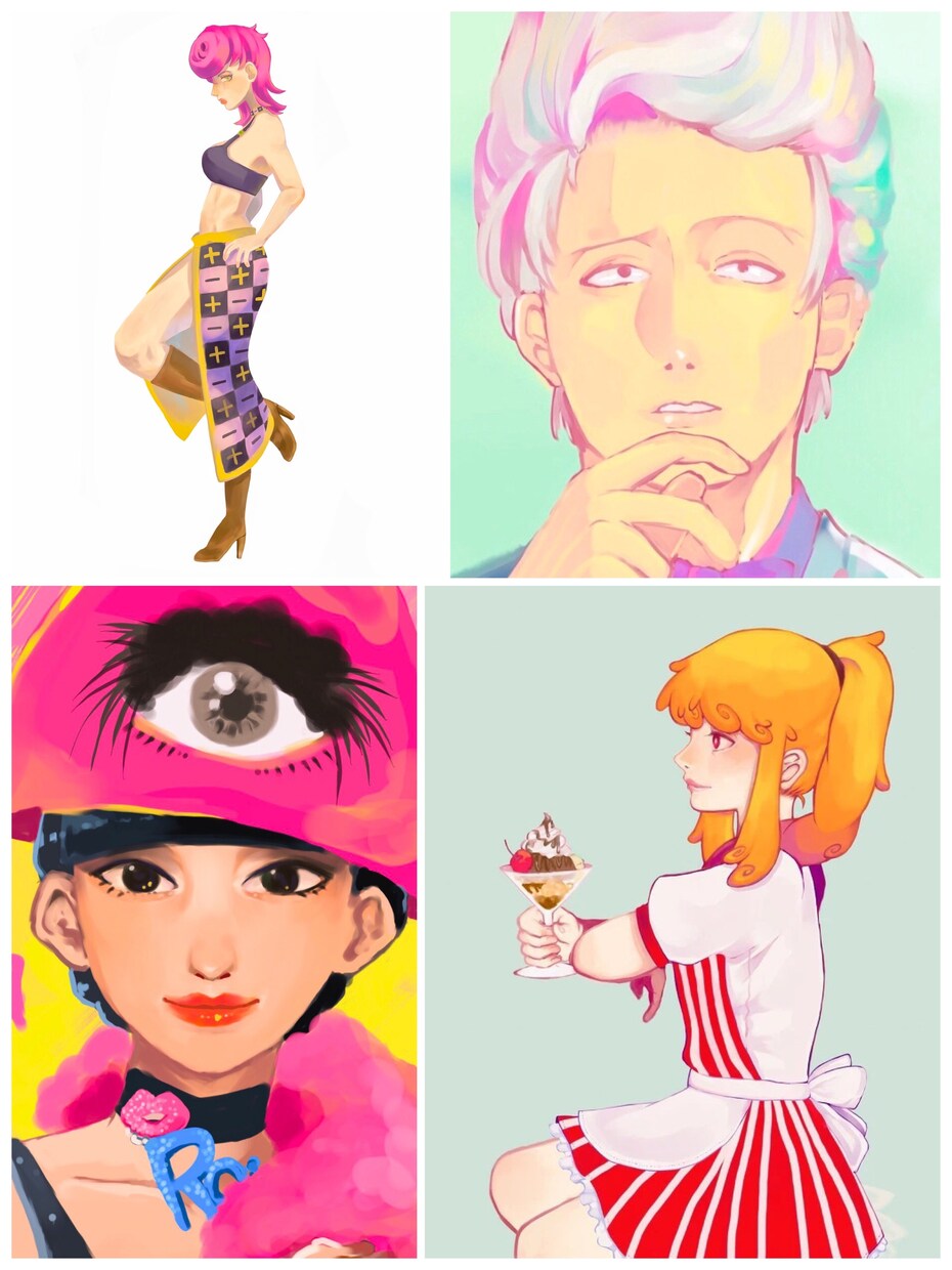 リアルめで優しい女の子のイラストの作成をします アイコン、ヘッダー等で使用できるかわいいイラストを制作！ イメージ3