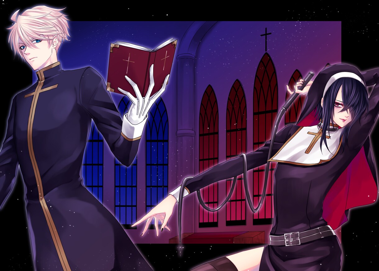 イラスト制作します 創作キャラ、VTuberさんライバーさんなど！ イメージ8