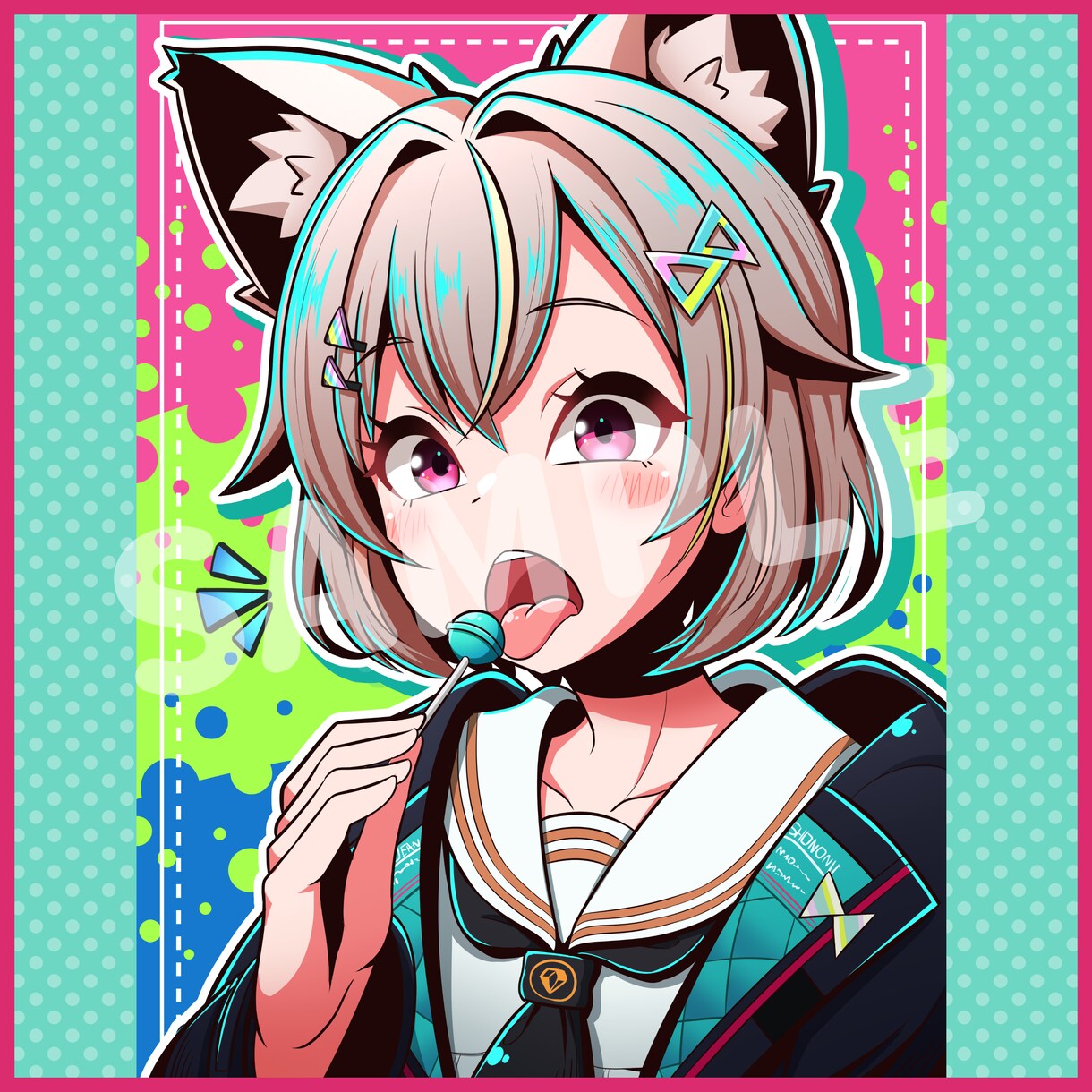 キャラの立ち絵や1枚絵を制作します かわいいイラストなら任せて下さい！！ イメージ7