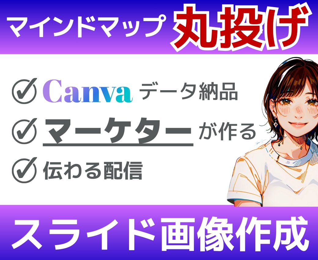 マインドマップをスライドにします 【特典や資料】を分かりやすくて見やすいスライドに！ イメージ1