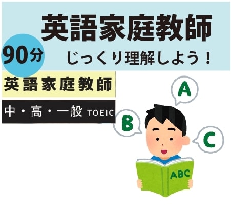 英語家庭教師します 90分、わからない所をじっくり理解しよう！ イメージ1