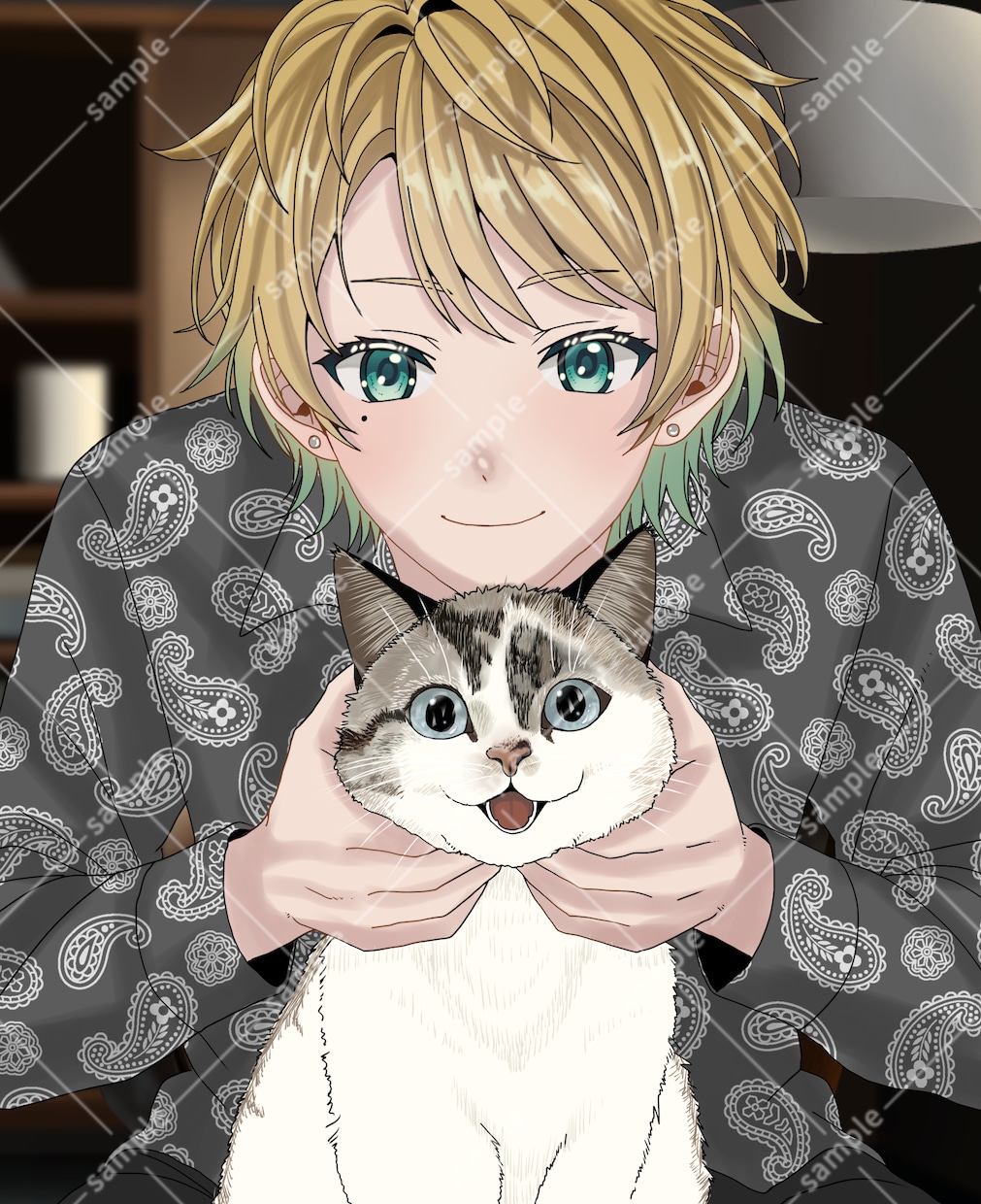 IRIAM等の立ち絵や1枚絵などを制作致します デジタル感のあるイラストから厚塗り感のあるイラストを描きます イメージ7