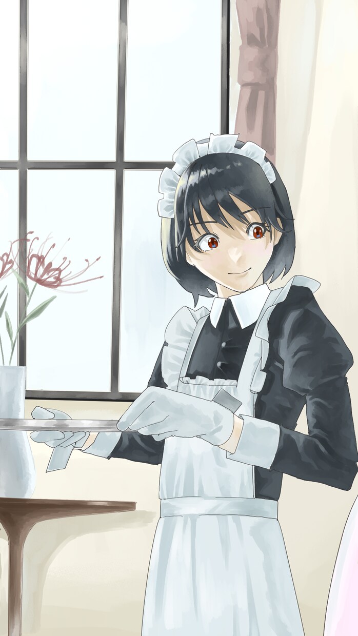 背景付きでキャラクターを描きます 背景付きのキャラクターを描きます！ イメージ1