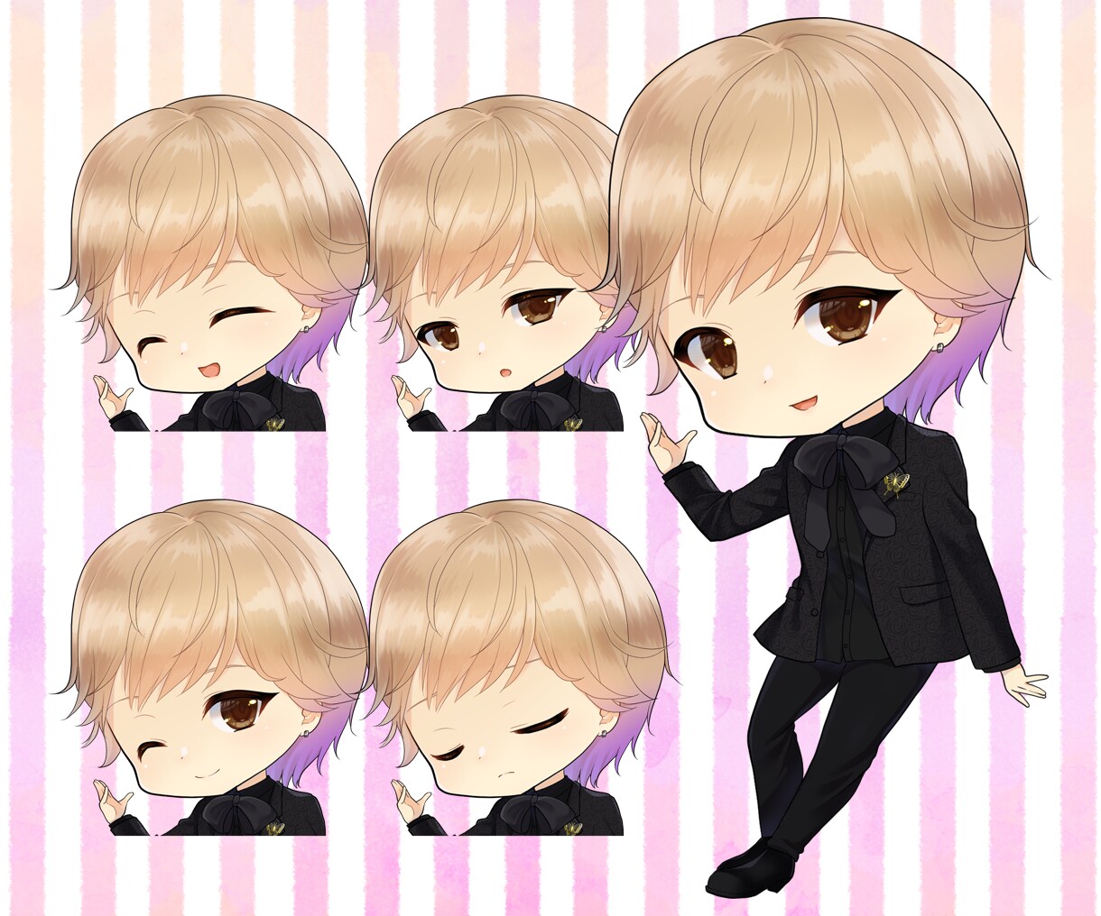 かわいいデフォルメキャラ描きます ゲームや動画に！ご自身のグッズへの使用も可です イメージ5