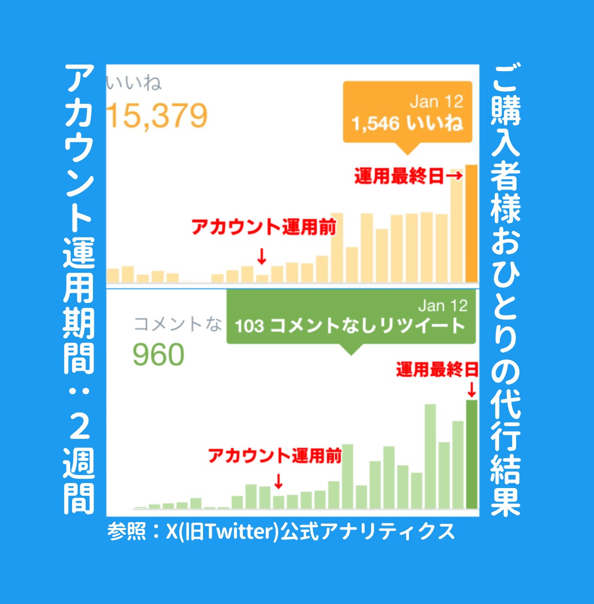 VTuber専用！プロがTwitterを運用します お試しで１日～ご利用◎Vライバー様も◎専属プロがXを運営！ イメージ3