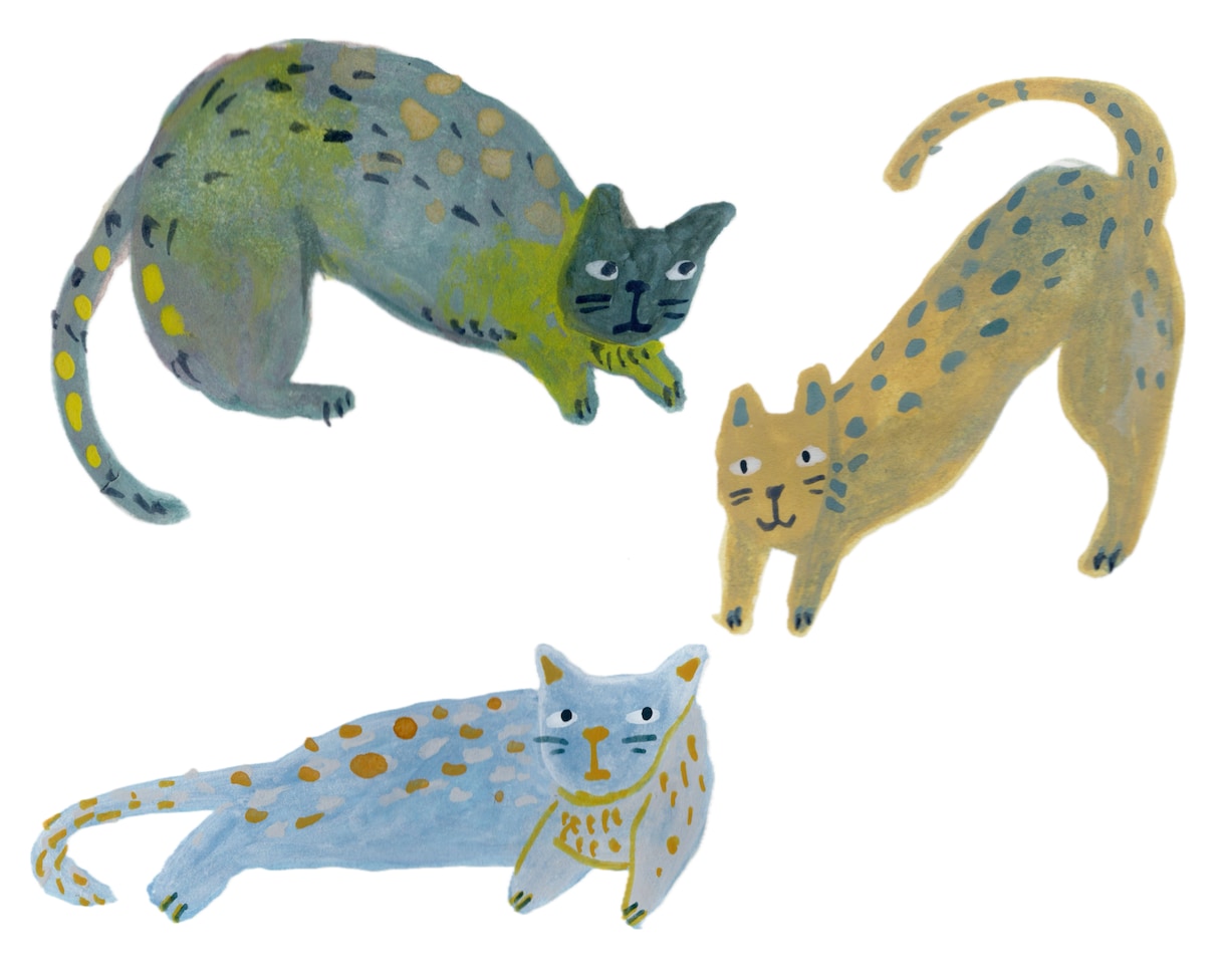 ほのぼのとした動物の絵を描きます 印象に残る素朴な絵で挿絵やアイコンにも イメージ1