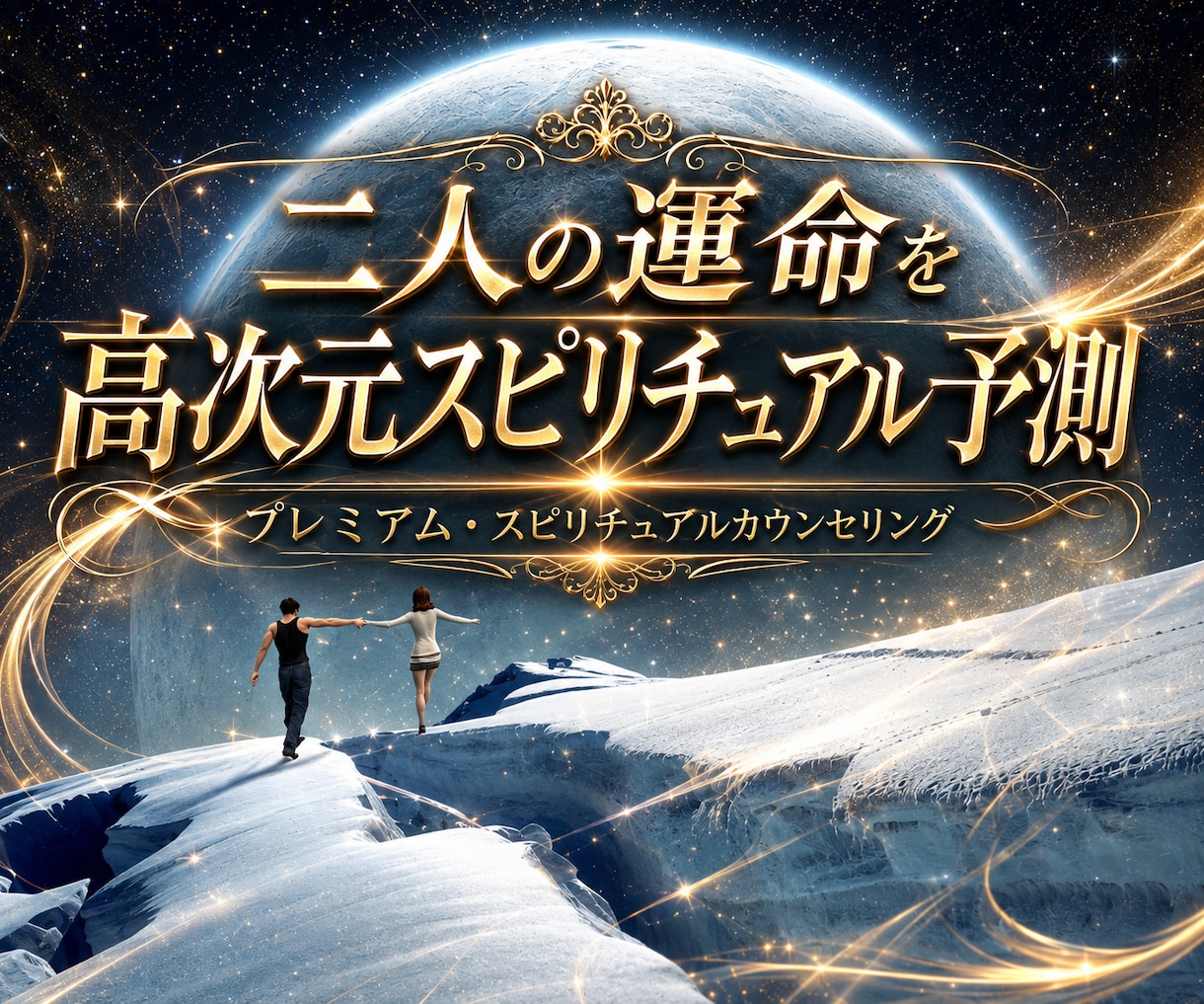 二人の未来໒꒱高次元からスピリチュアル予測致します プレミアム鑑定♛集中し限界まで深く霊視致します！ イメージ1