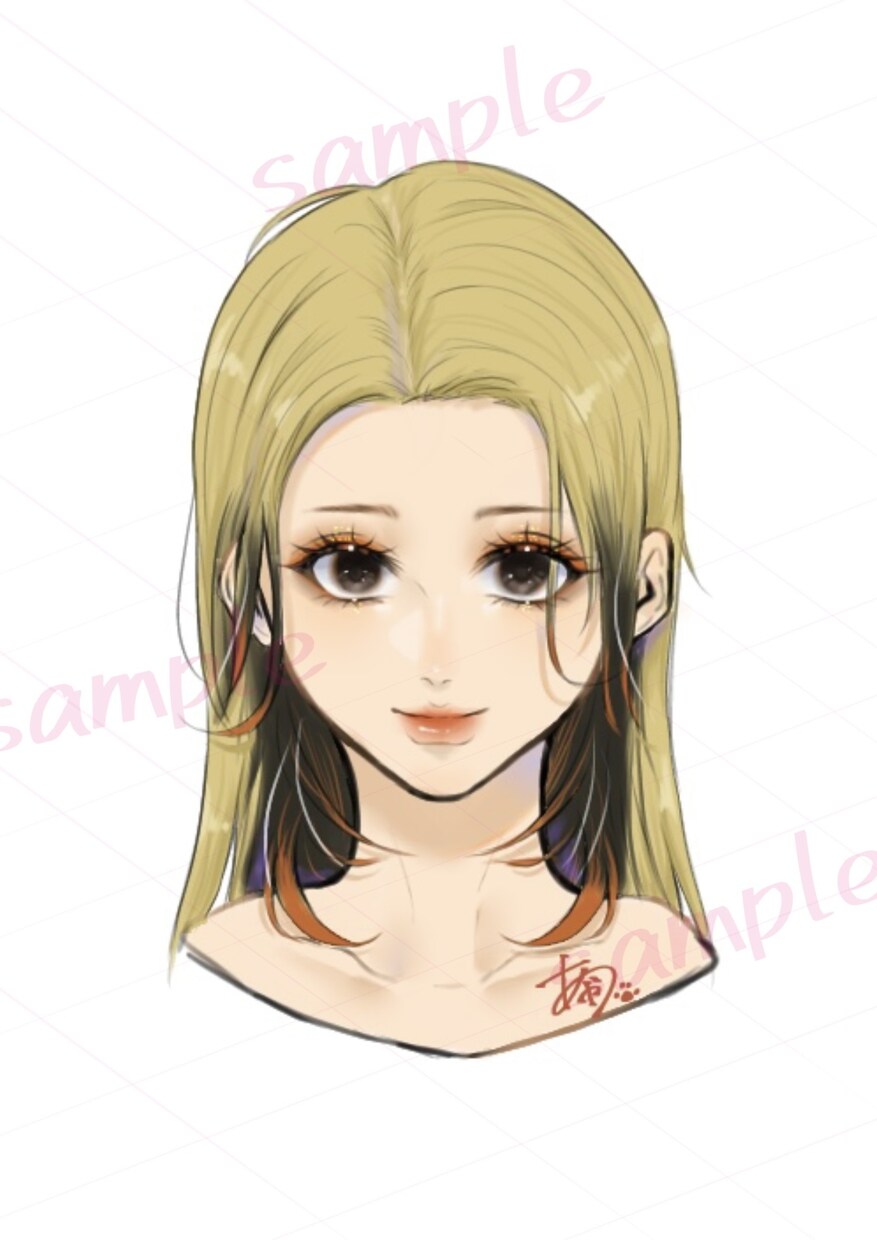 アイコンなどのキャラクターを描きます アイコンようキャラクターなどを描きます！！！ イメージ3