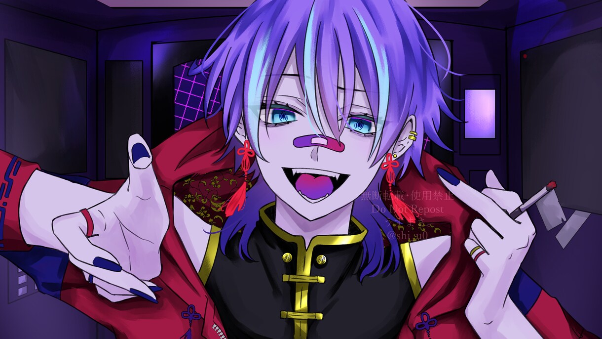 イラスト制作いたします 動画内/サムネ 挿絵 イラスト全般等 儚げな雰囲気が得意です イメージ4