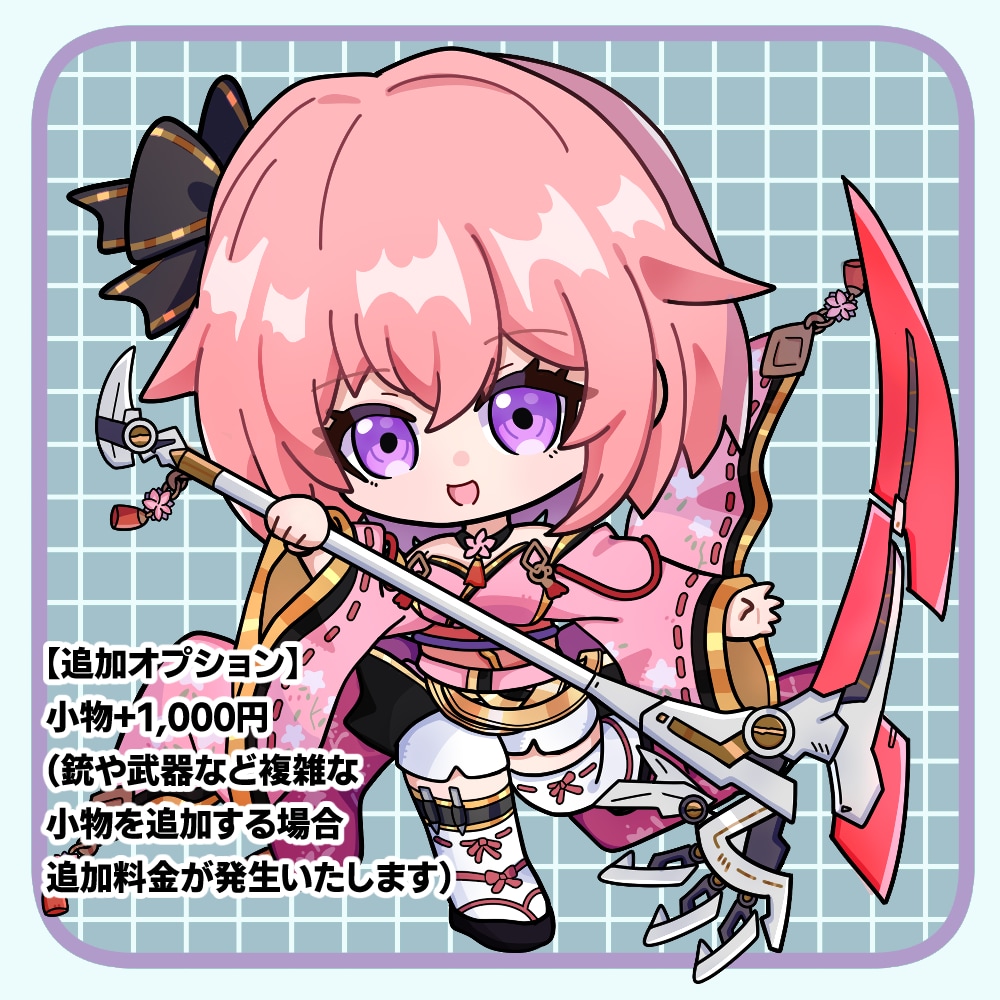 映えるちびキャラ描きます Vshojo、海外有名ストリーマーへの実績あり！ イメージ8