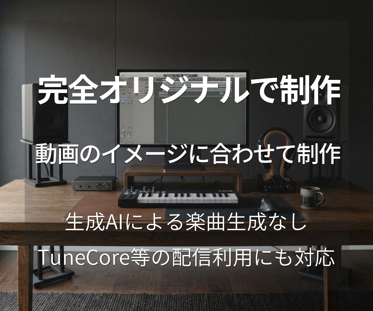 YouTube・ショート動画用BGMを制作します 動画のイメージに合わせた完全オリジナルBGMを制作します イメージ2